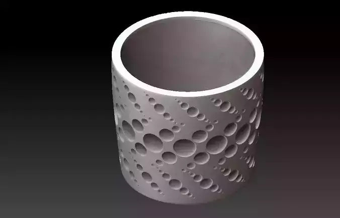 Extended pot 22 3D print model