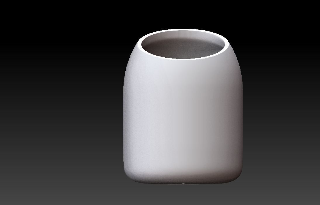 Extended pot 15 3D print model_2