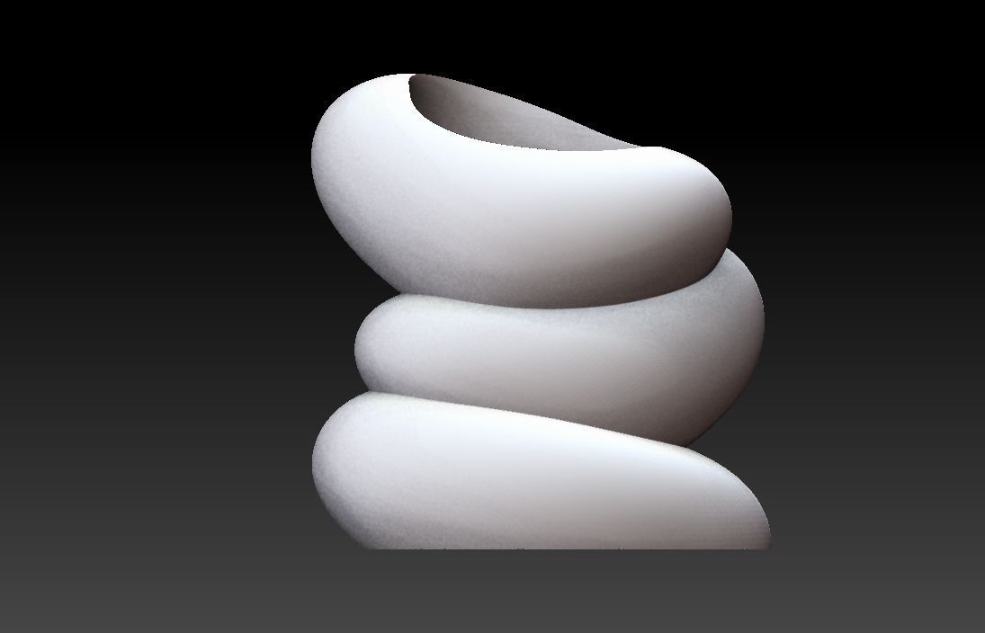 Extended pot 14 3D print model_2