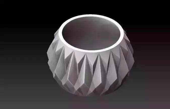 Extended pot 10 3D print model