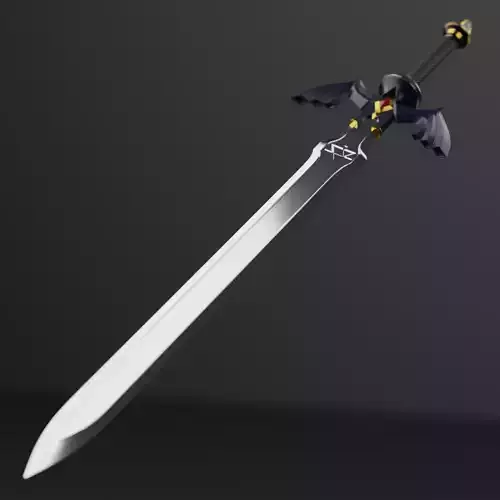 Zelda master sword 3D print model