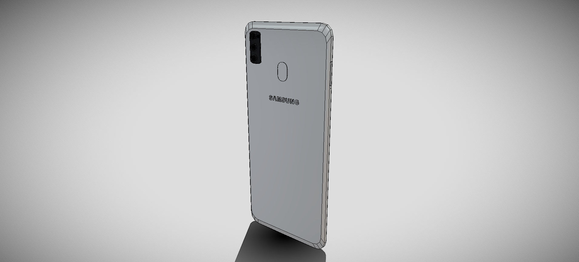 Samsung Galaxy M30s Mobile Phone 3D model_69