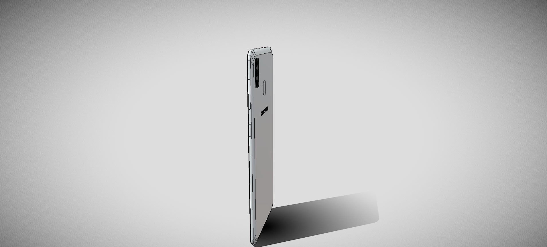 Samsung Galaxy M30s Mobile Phone 3D model_66
