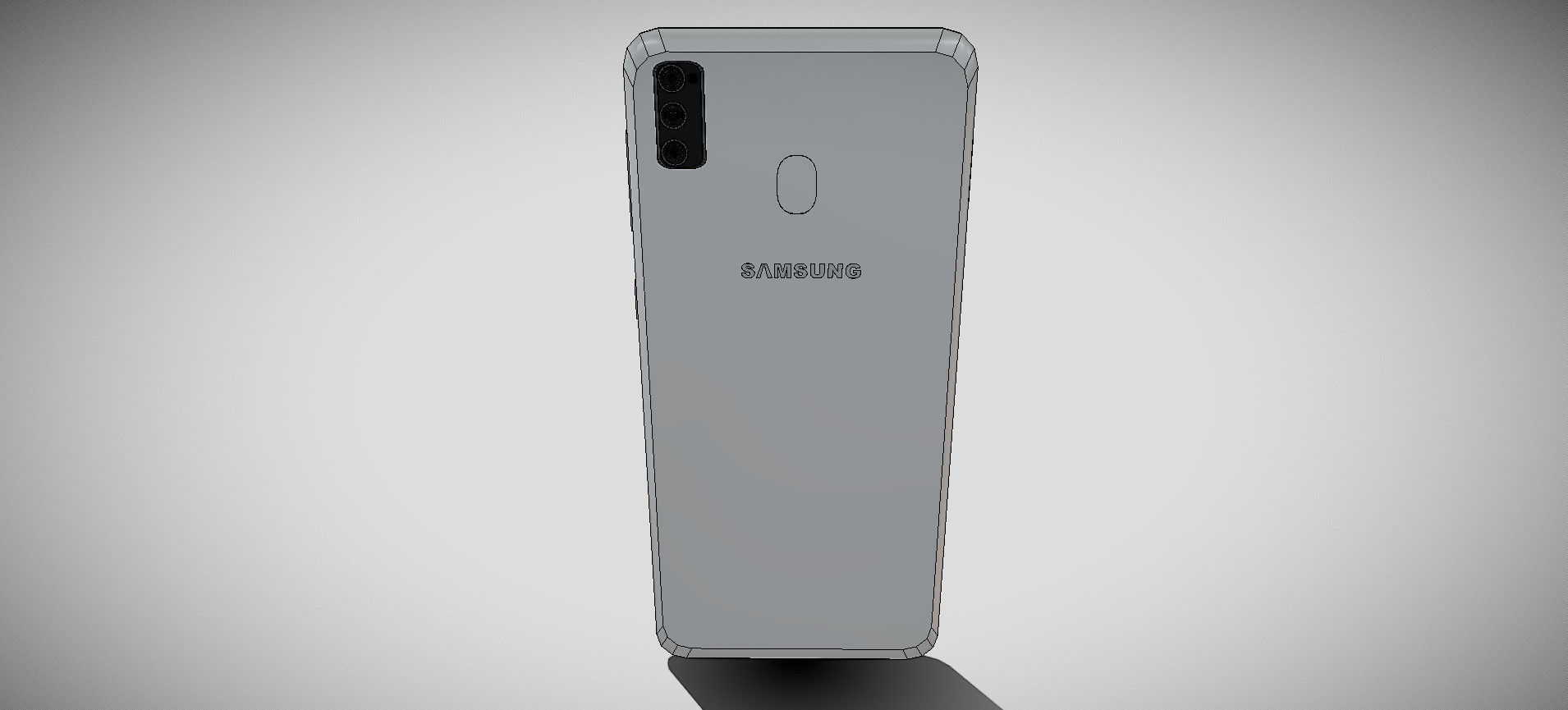 Samsung Galaxy M30s Mobile Phone 3D model_68