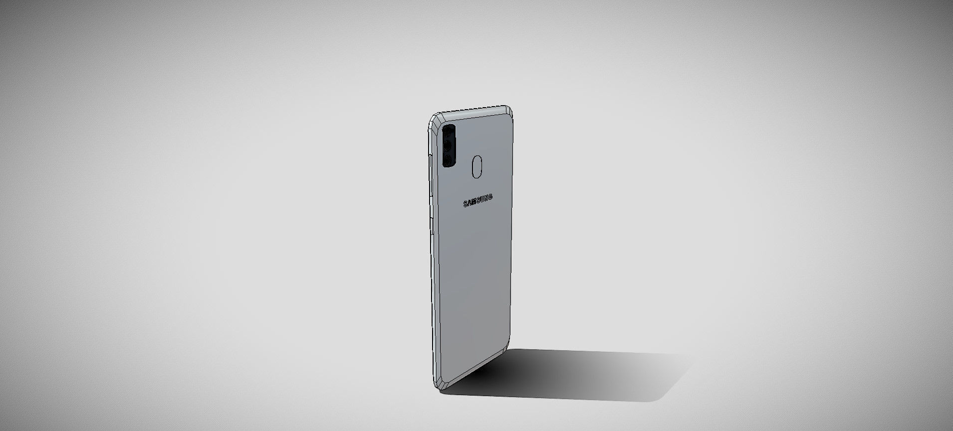 Samsung Galaxy M30s Mobile Phone 3D model_88