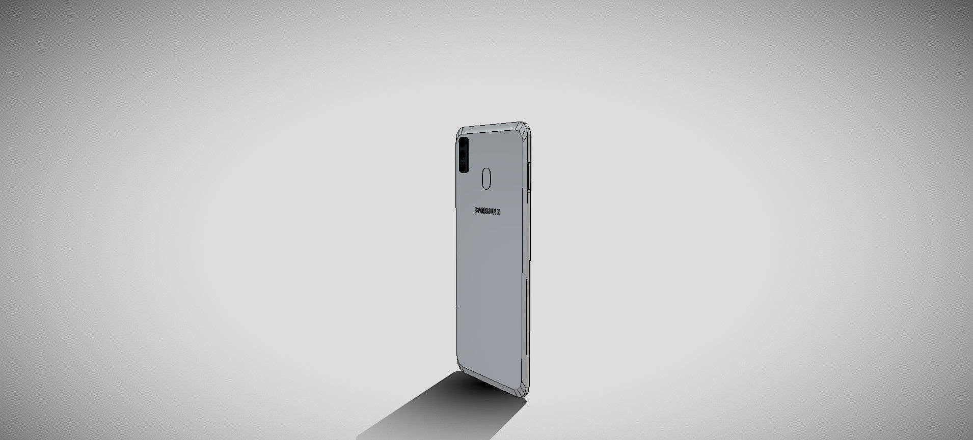 Samsung Galaxy M30s Mobile Phone 3D model_82