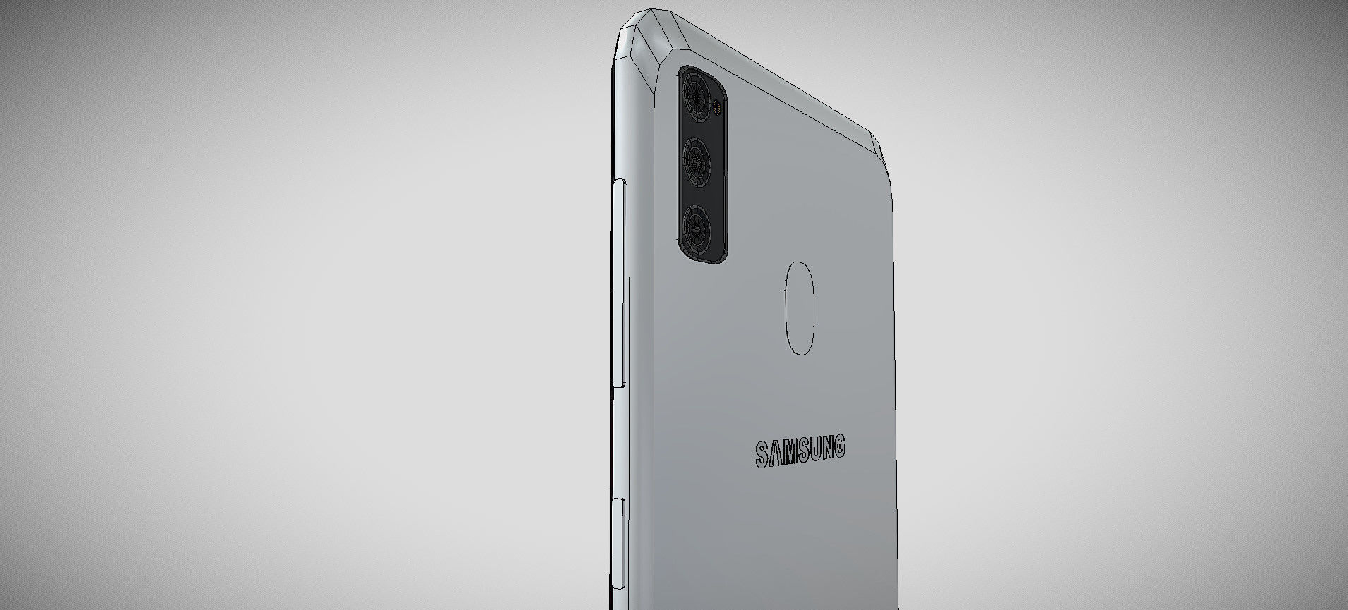 Samsung Galaxy M30s Mobile Phone 3D model_75