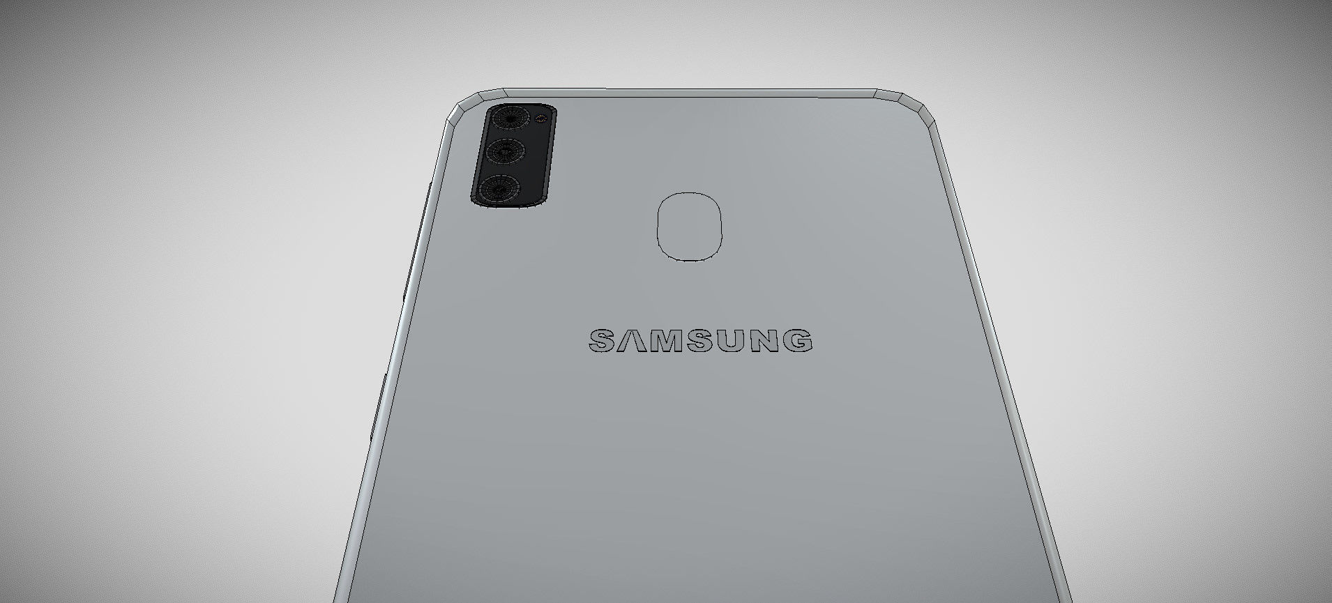 Samsung Galaxy M30s Mobile Phone 3D model_76