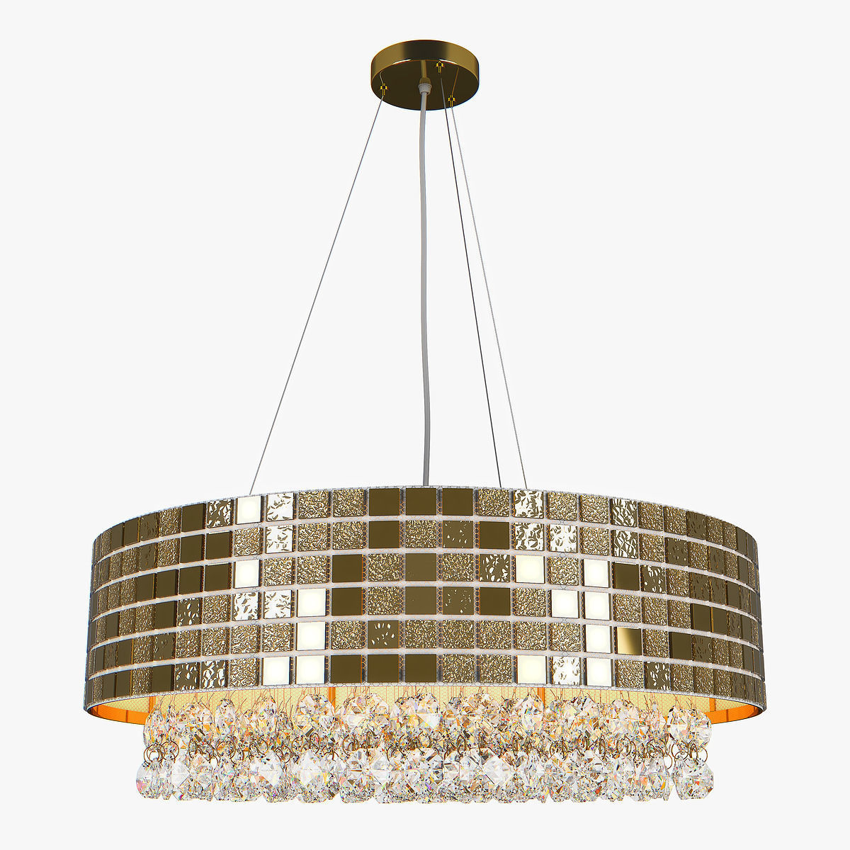 74316x Bezazz Lightstar Chandelier 3D model_2