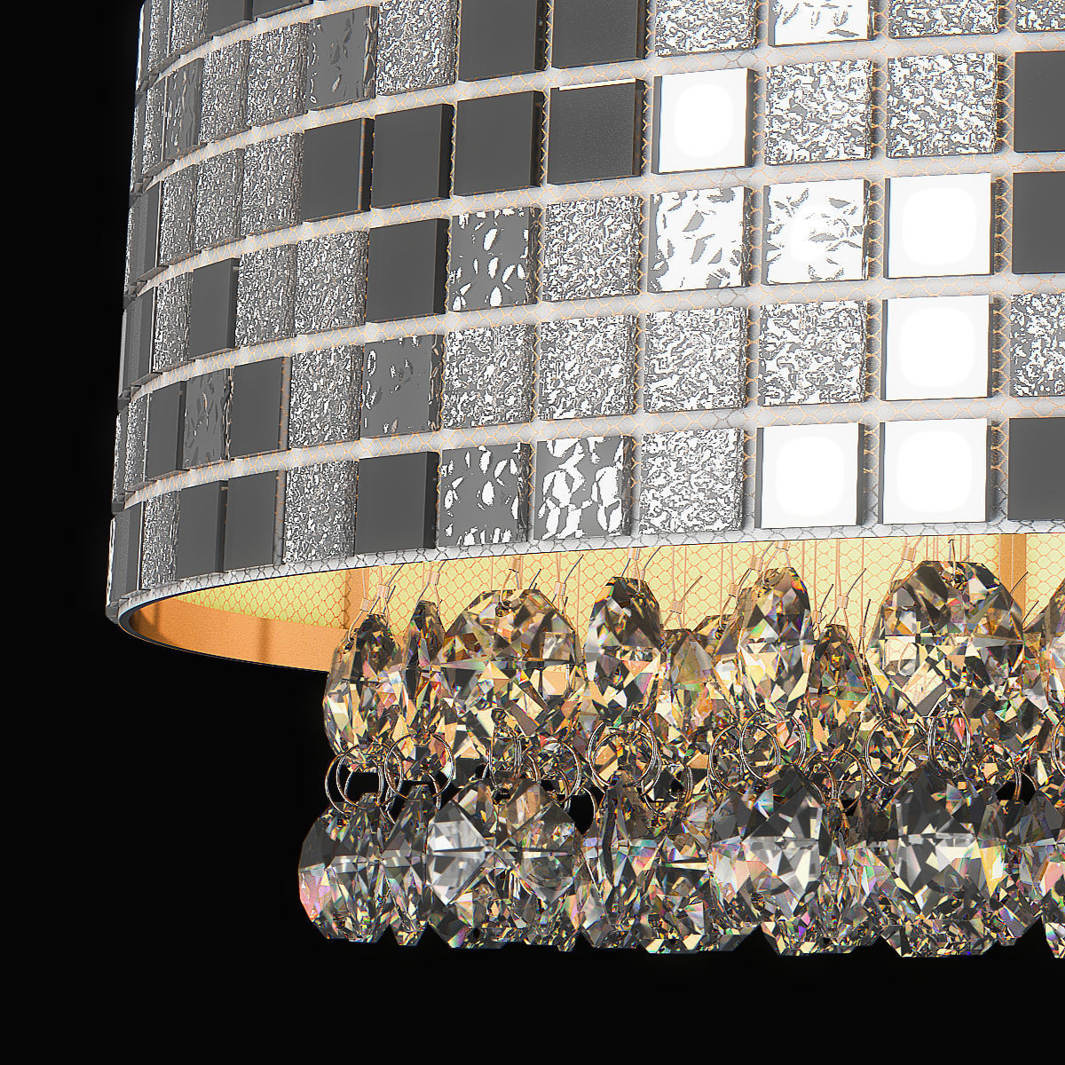 74316x Bezazz Lightstar Chandelier 3D model_7