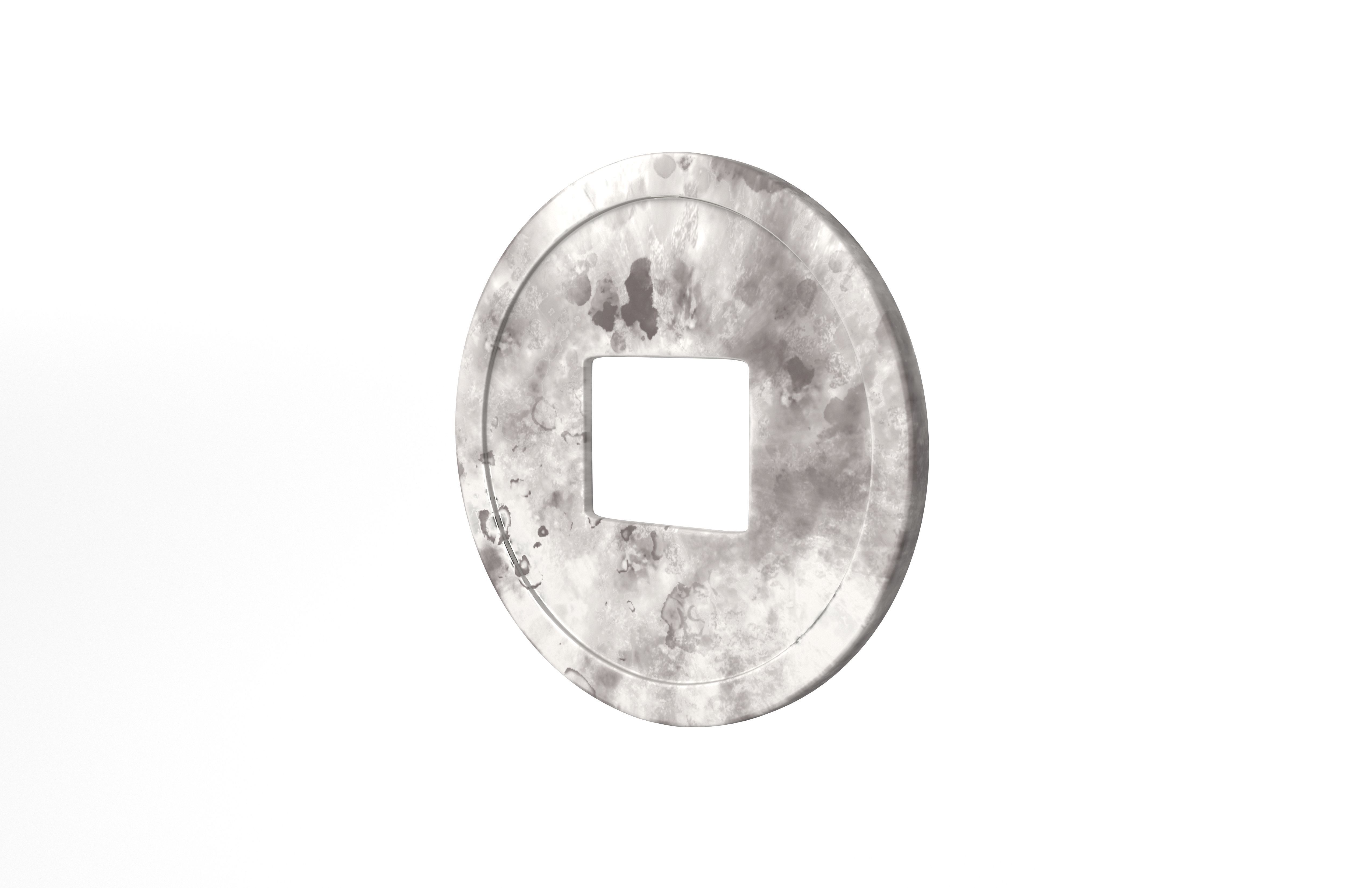 Chinese Coin v1 004 Low-poly 3D model_2