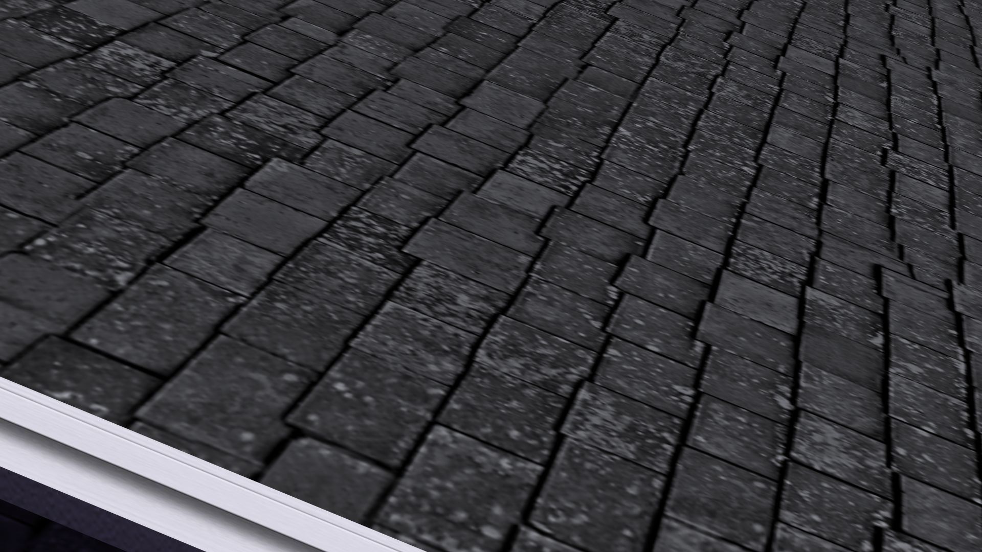 Bungalow house with porch 3D model_6