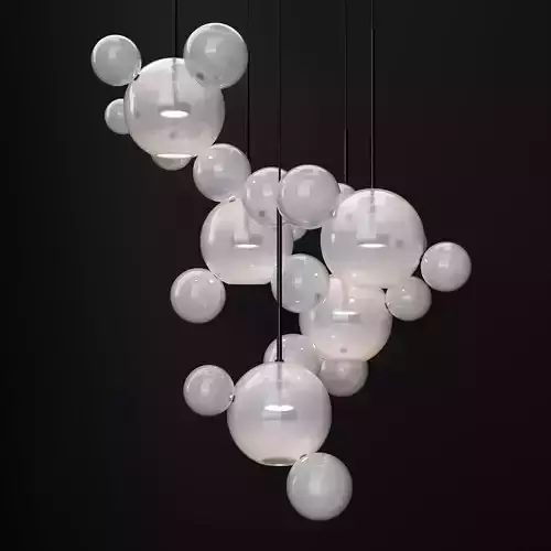 Giopato and Coombes BOLLE 24 bubble FROST  BLACK