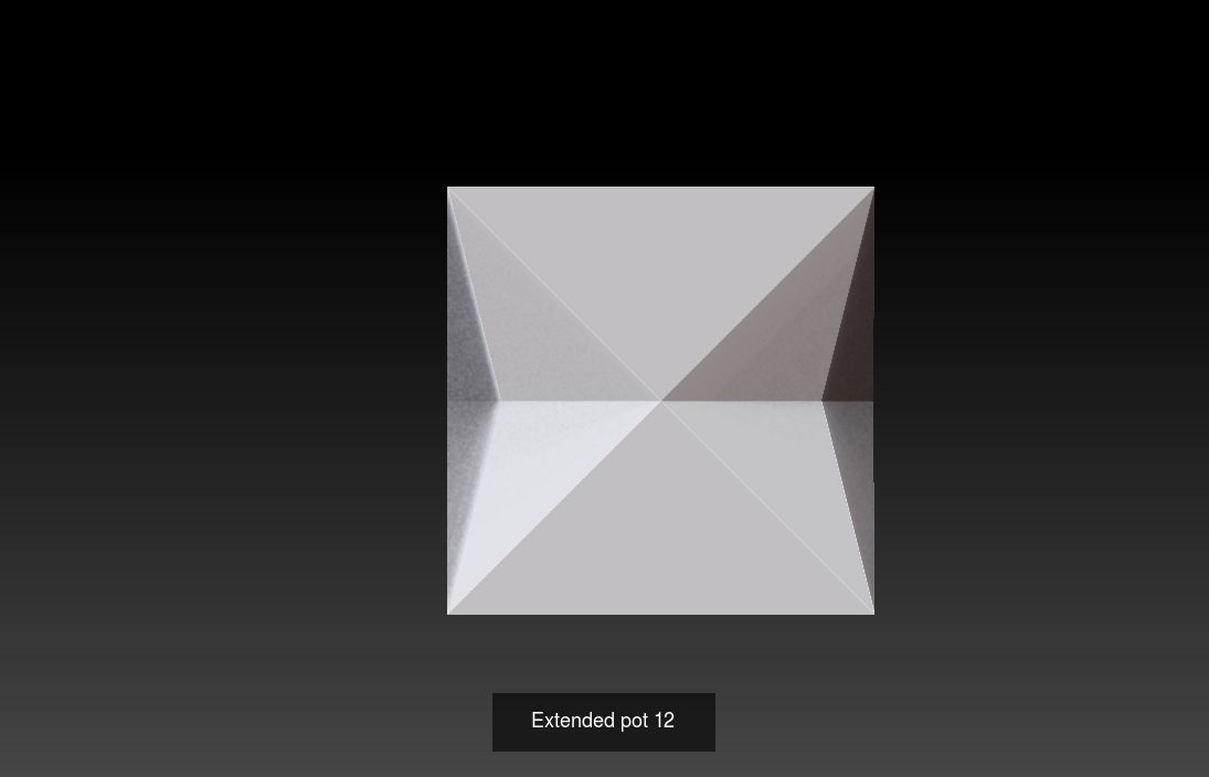 Collection 3d printing pots with custom design _53