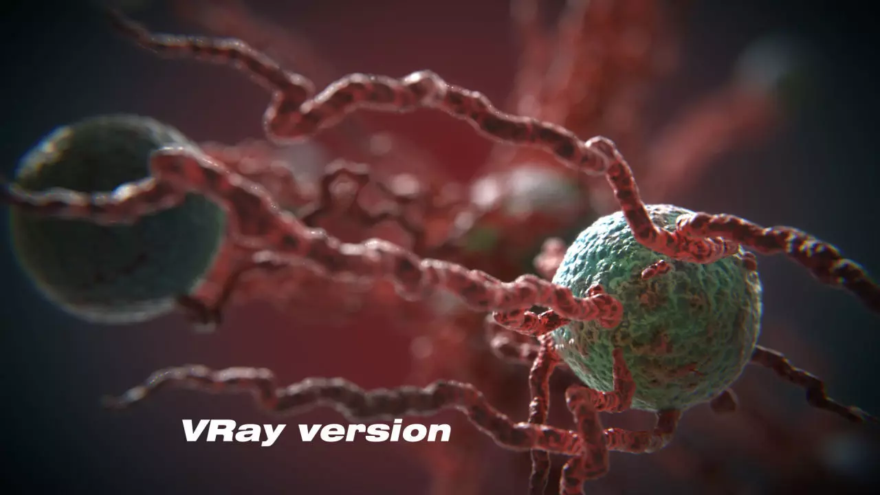 Cancer Growth 4 Static Hipoly 3D model_0