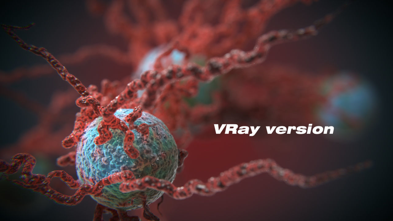 Cancer Growth 4 Static Hipoly 3D model_3