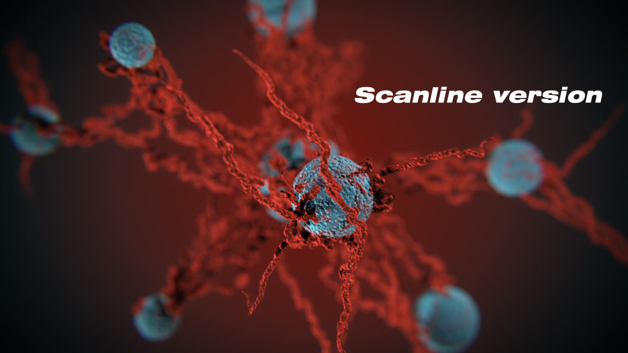 Cancer Growth 4 Static Hipoly 3D model_20