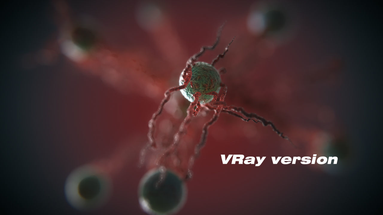 Cancer Growth 4 Static Hipoly 3D model_22