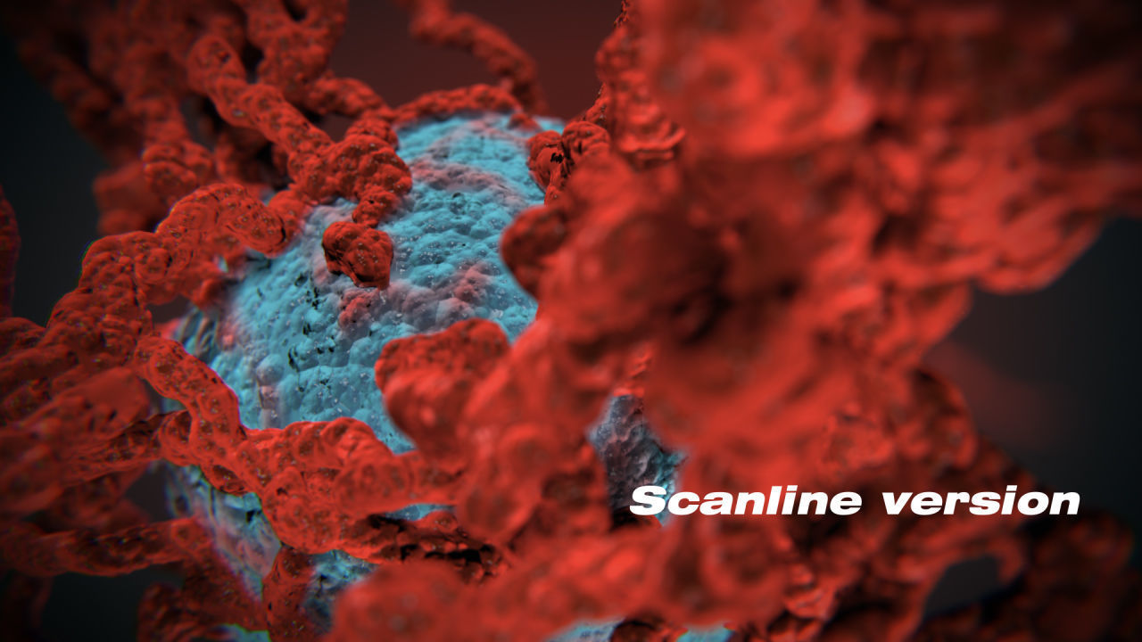 Cancer Growth 4 Static Hipoly 3D model_15