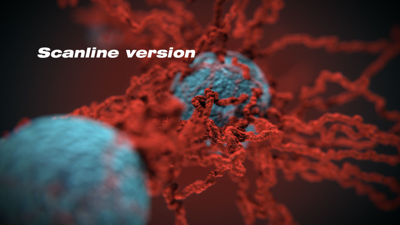 Cancer Growth 4 Static Hipoly 3D model_11