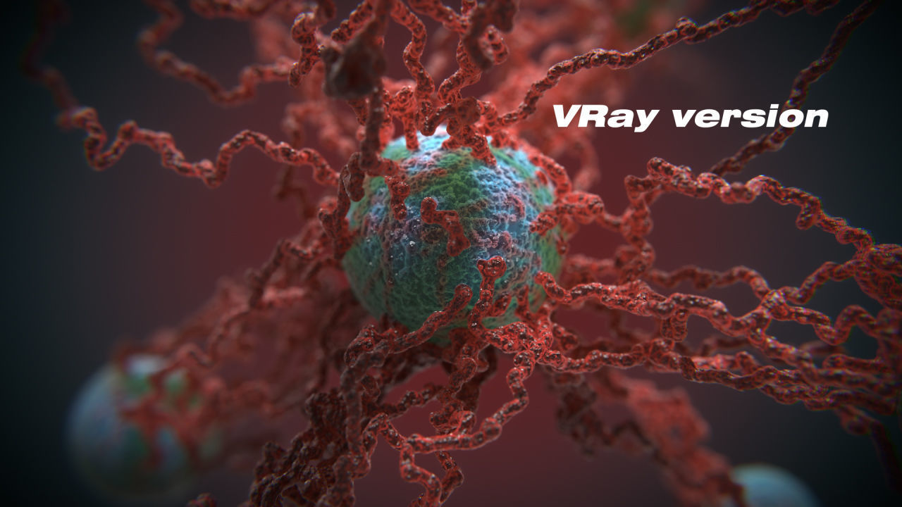 Cancer Growth 4 Static Hipoly 3D model_2