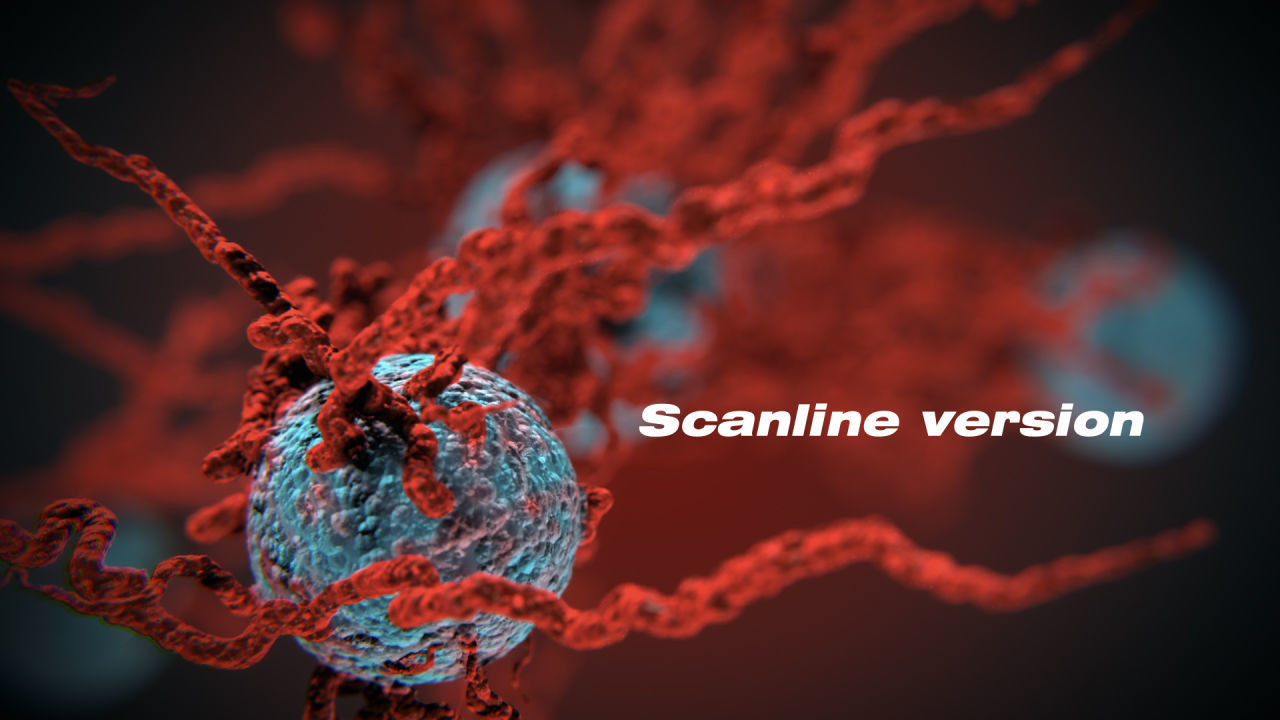 Cancer Growth 4 Static Hipoly 3D model_13