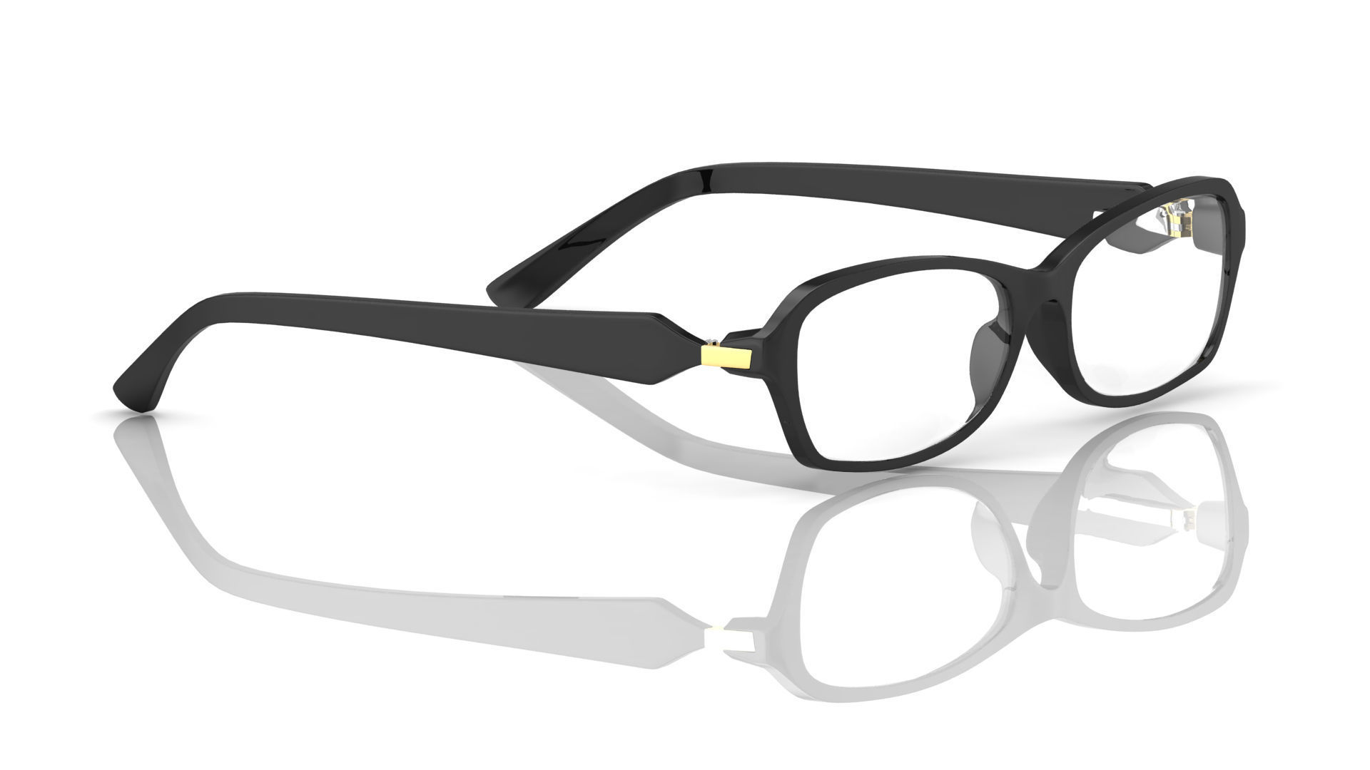 Eyeglasses for Men and Women 3D print model_1