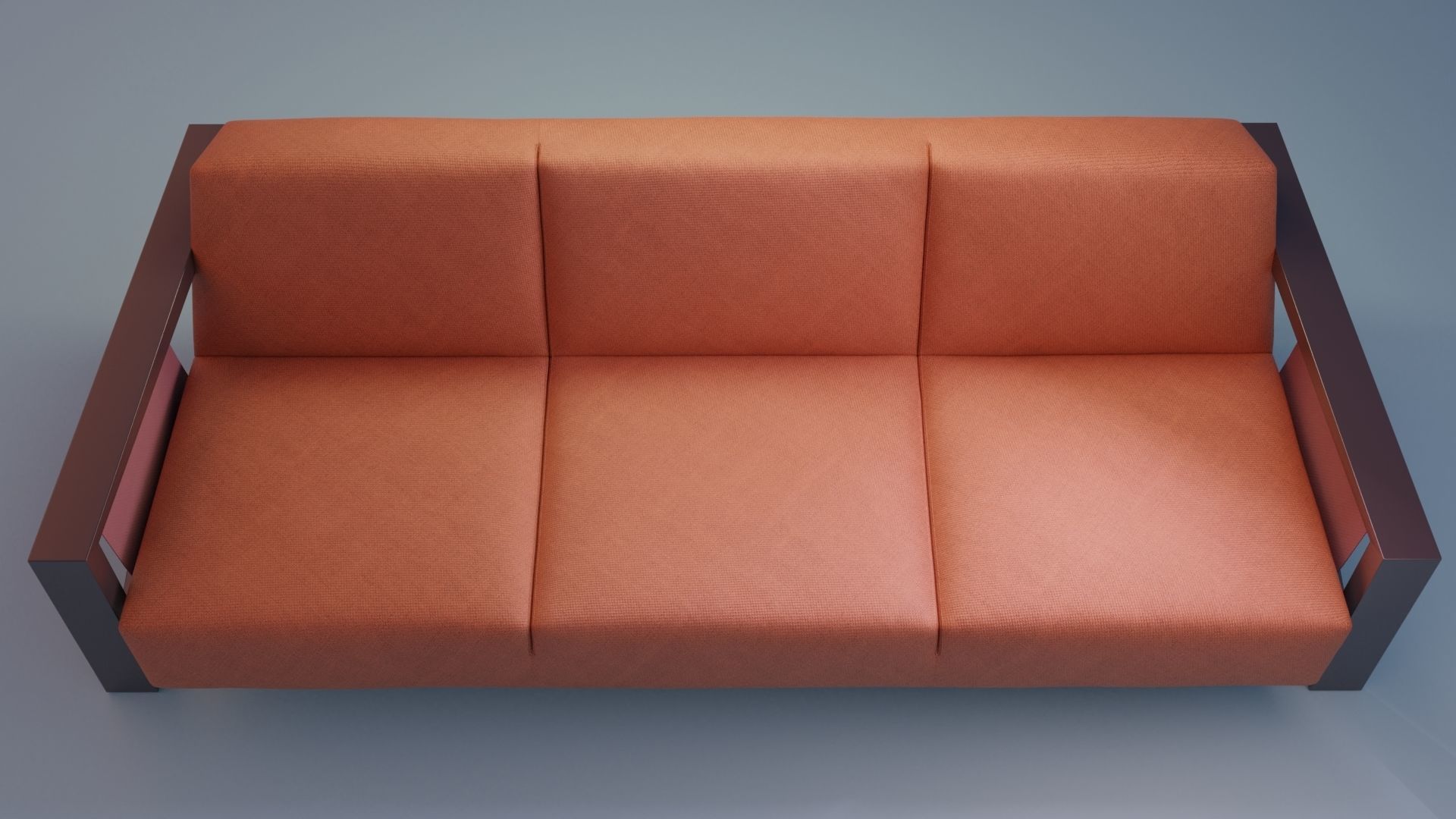 3D Studio Couch Low-poly 3D model_24