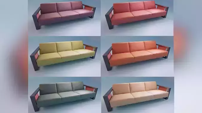 3D Studio Couch
