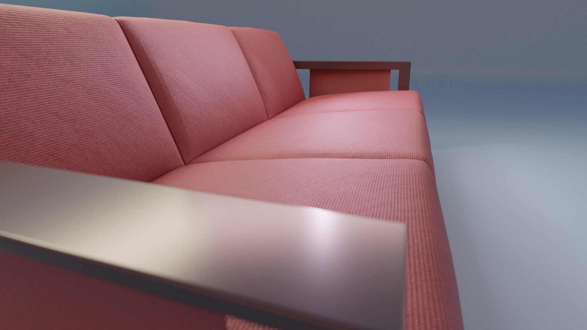 3D Studio Couch Low-poly 3D model_11