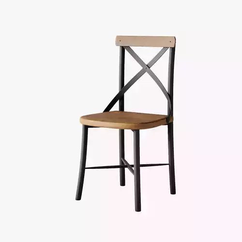 Cross Back Chair 