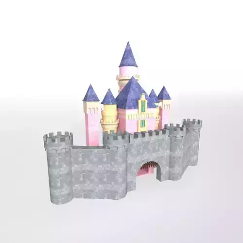 Disneyland Castle v1 001