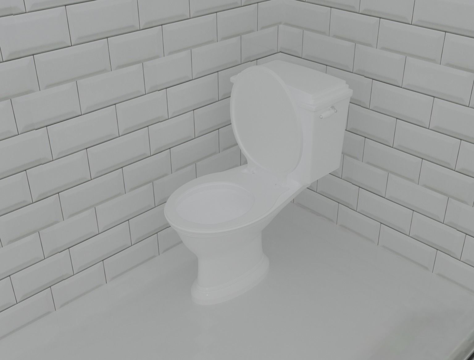 Toilet Free 3D model_3