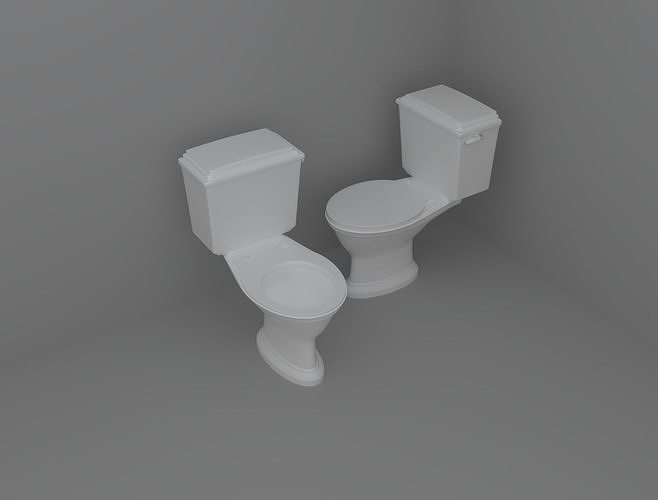 Toilet Free 3D model