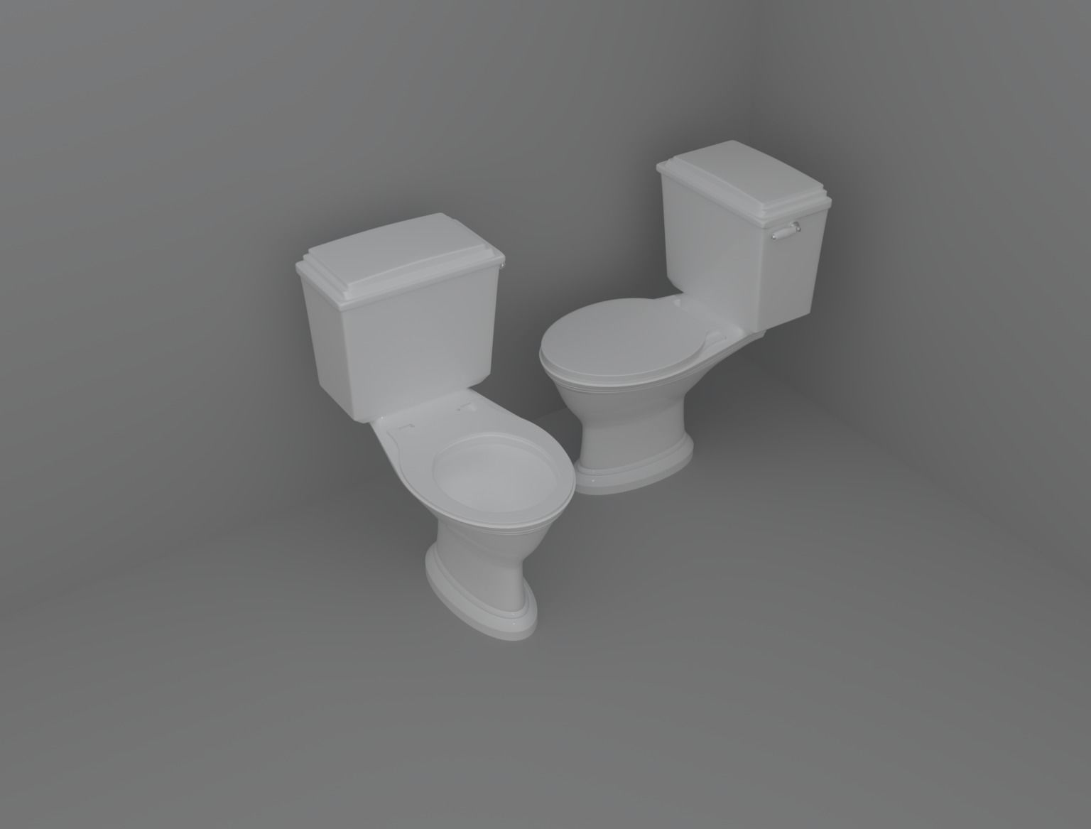Toilet Free 3D model_0