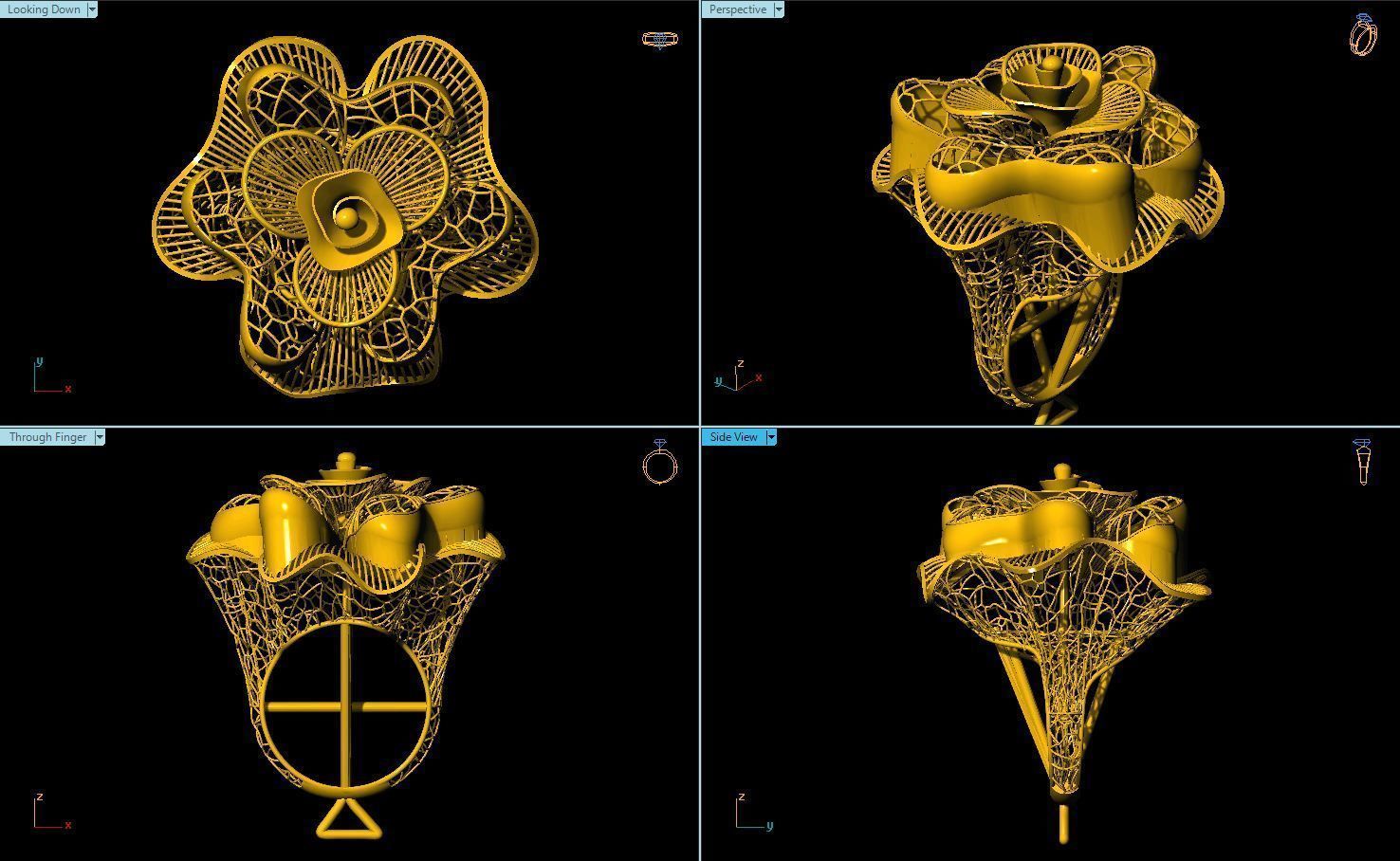 Fusion Ring Models  3D print model_4