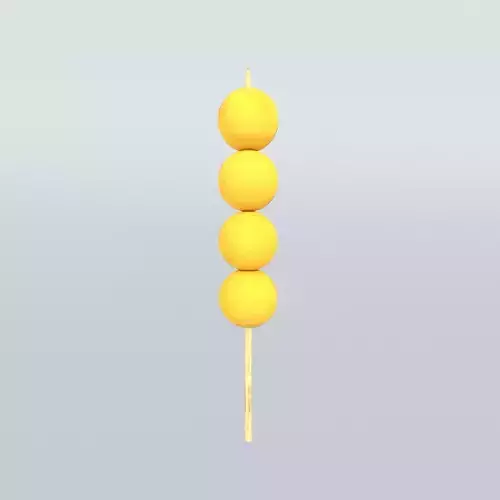 Fish Balls v1 001 Low-poly 3D model
