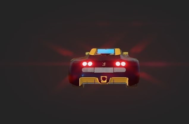 Bugatti veyron 3D model_2