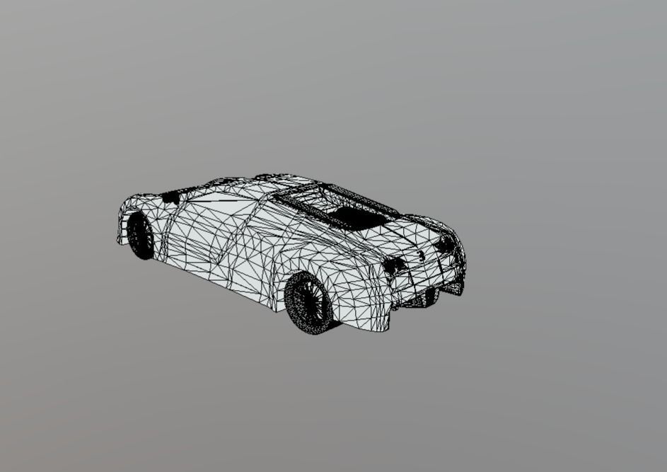 Bugatti veyron 3D model_9