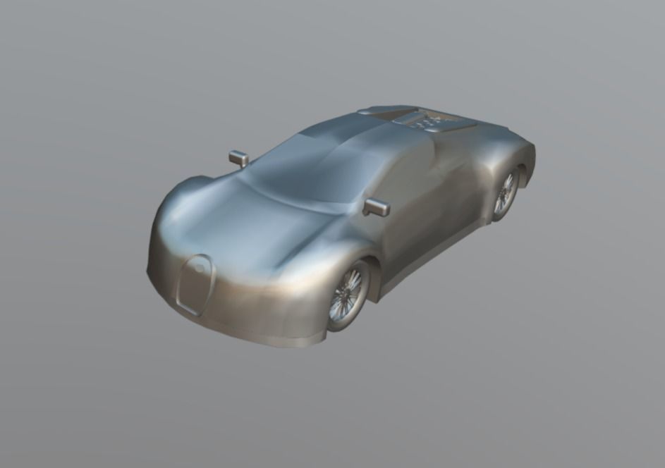 Bugatti veyron 3D model_7