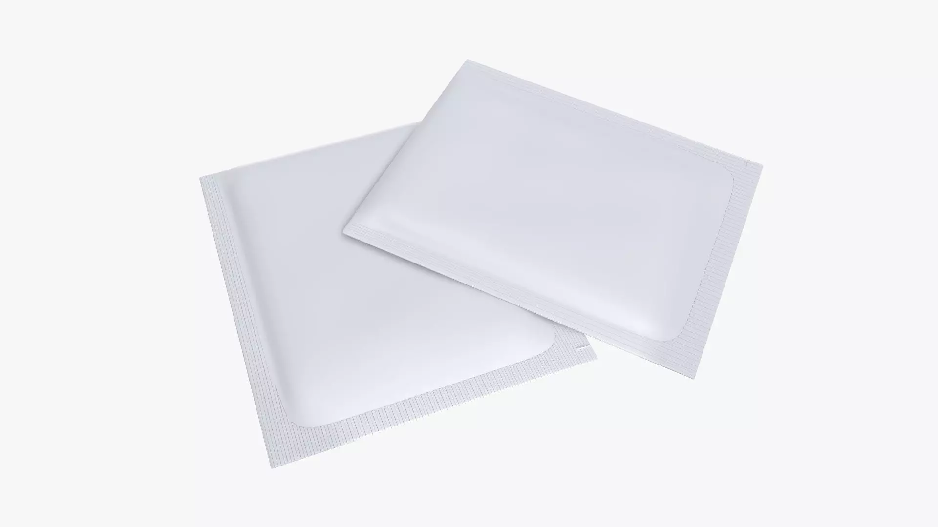 Tea sachets 3D model_0