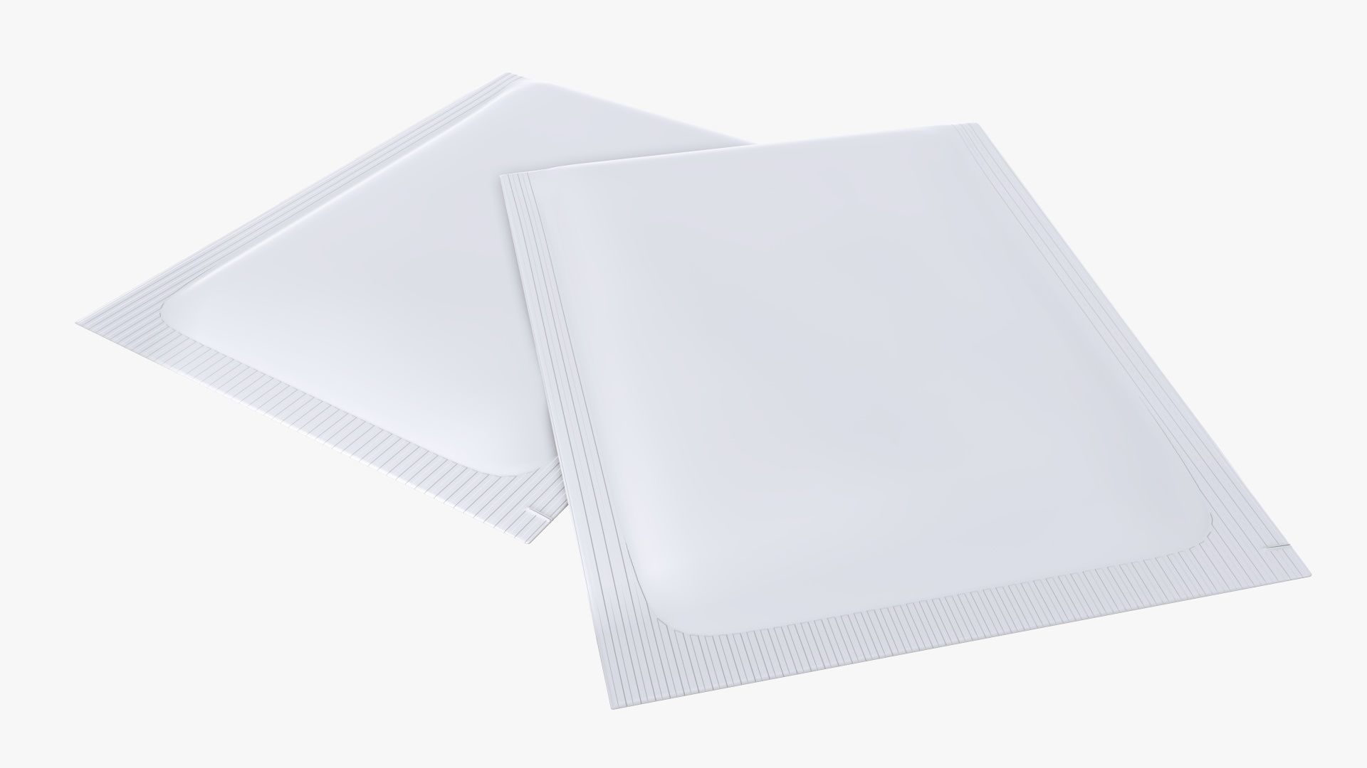 Tea sachets 3D model_1