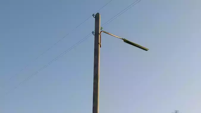 German rural road light