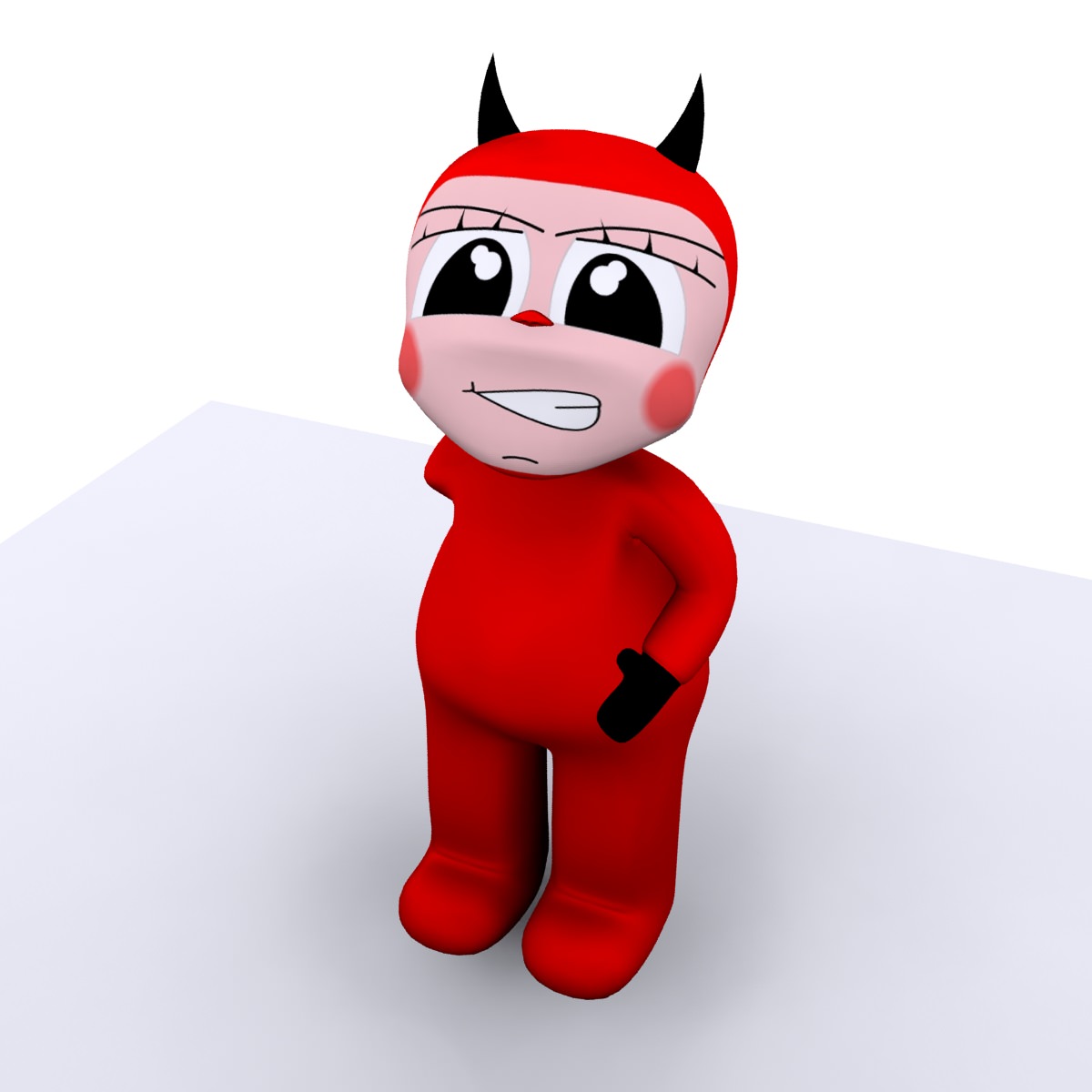 Demon Kid Rigged MAX 2010 3D model_10