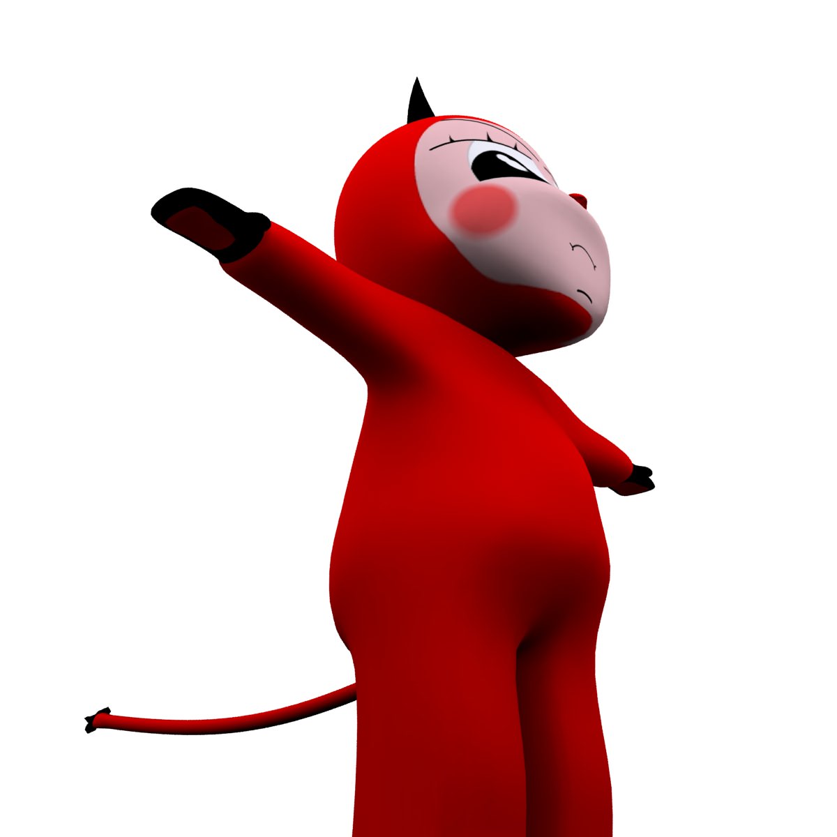 Demon Kid Rigged MAX 2010 3D model_14