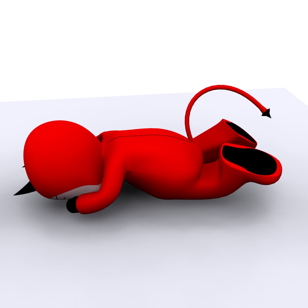 Demon Kid Rigged MAX 2010 3D model_25