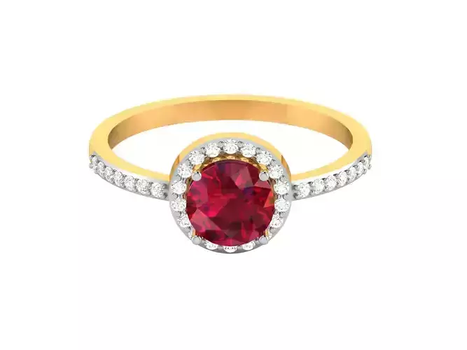 Women bride band ring 3dm render detail 3D print model