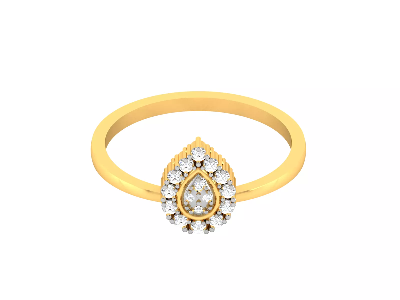 Women bride band ring 3dm render detail 3D print model_0