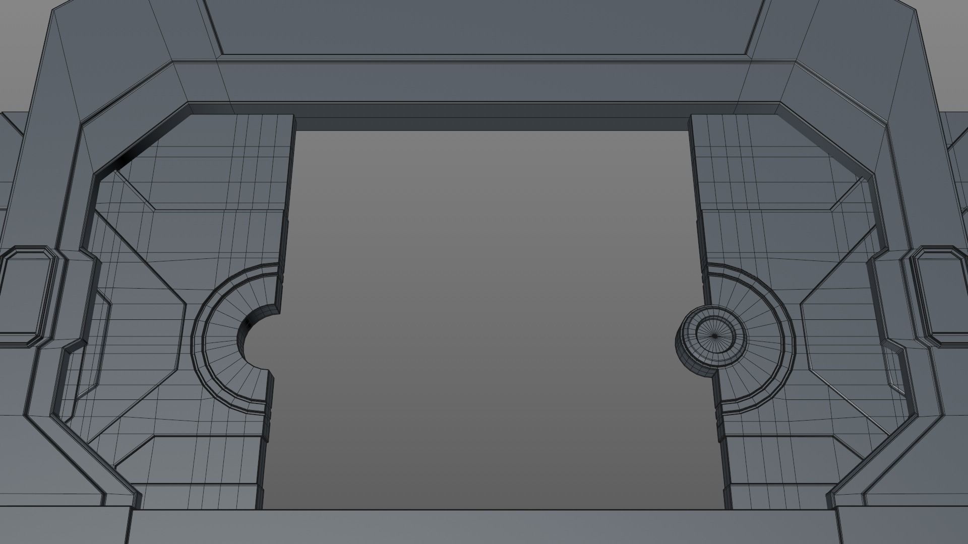 Sci Fi Door  3D model_17