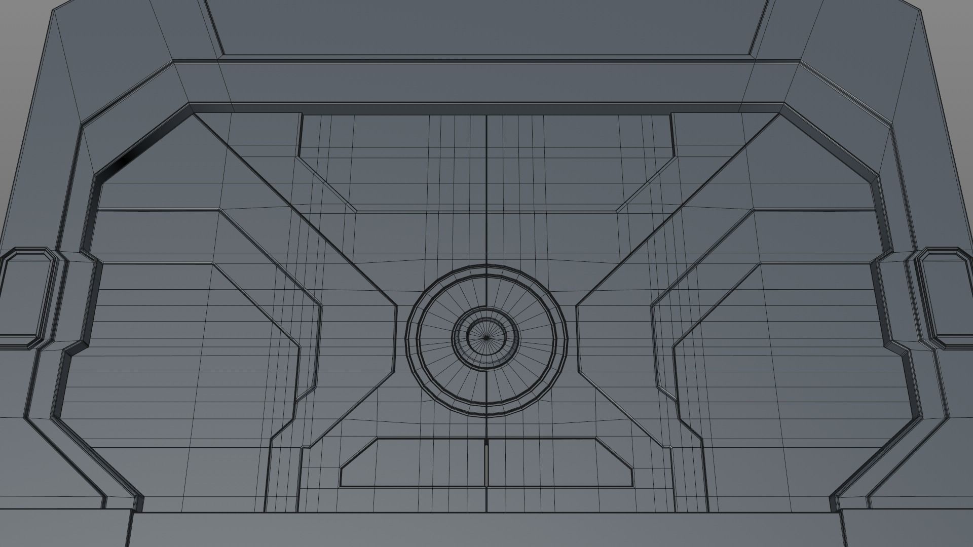 Sci Fi Door  3D model_16
